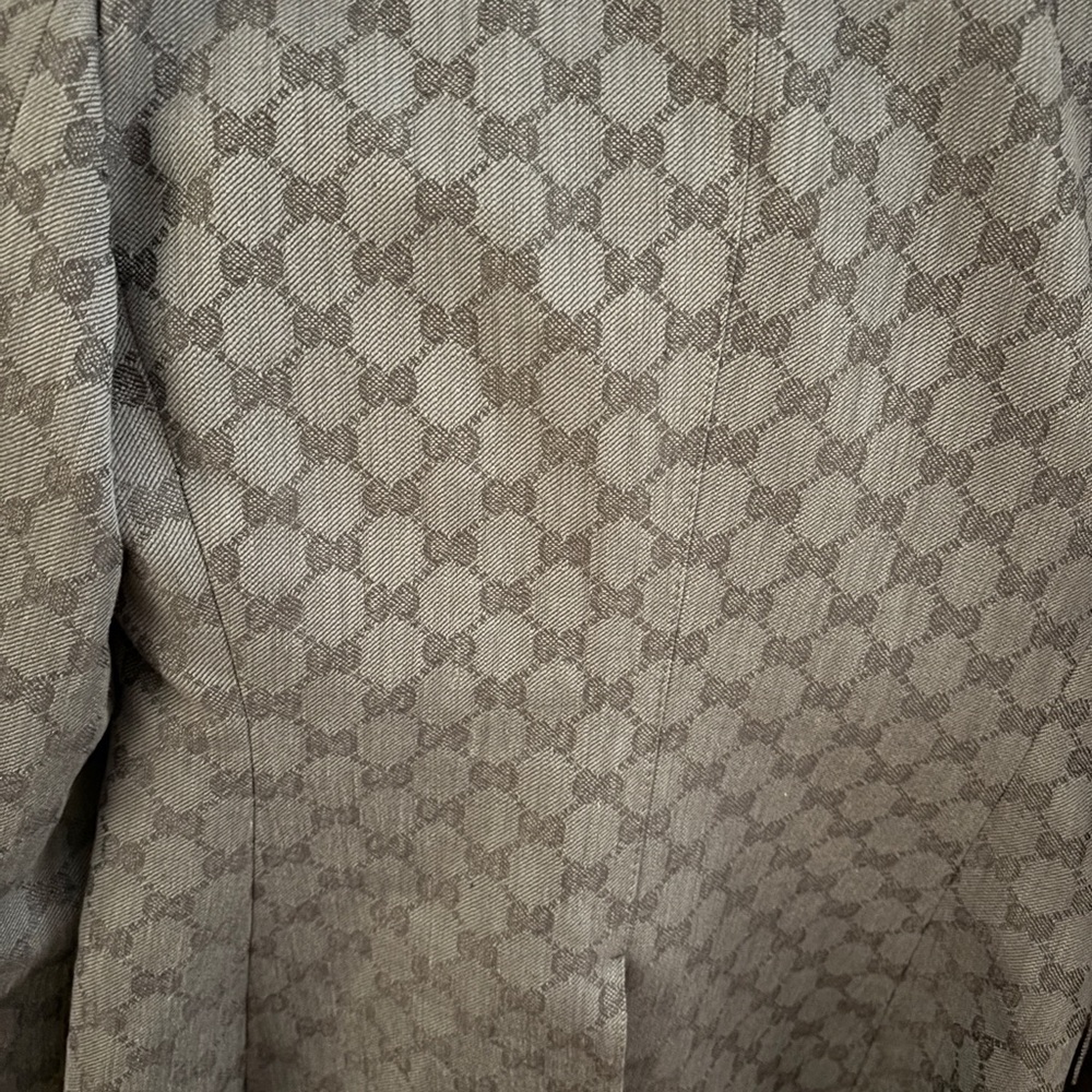 Gucci Black Patterned Blazer - Picture 6 of 10